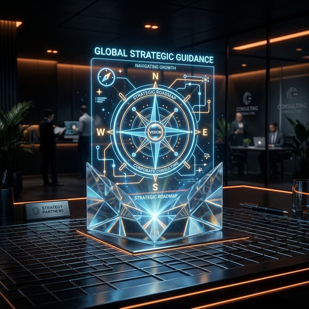 Consulting holographic prism compass